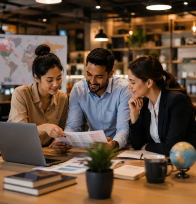 Multilingual career and education guidance for international opportunities